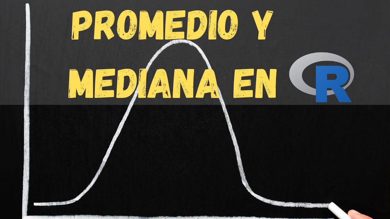 Cómo calcular promedio (media) y mediana en R y RStudio