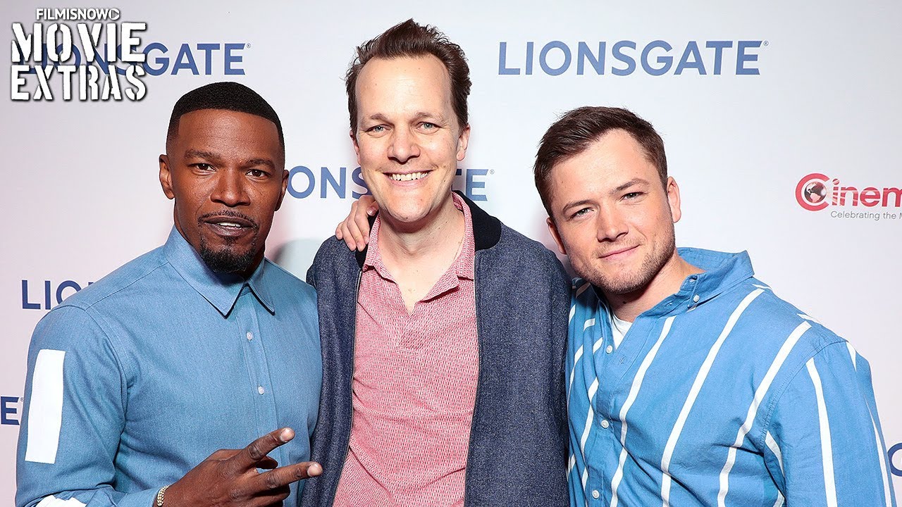 ROBIN HOOD | Taron Egerton & Jamie Foxx talk about the movie from Cinemacon 2018