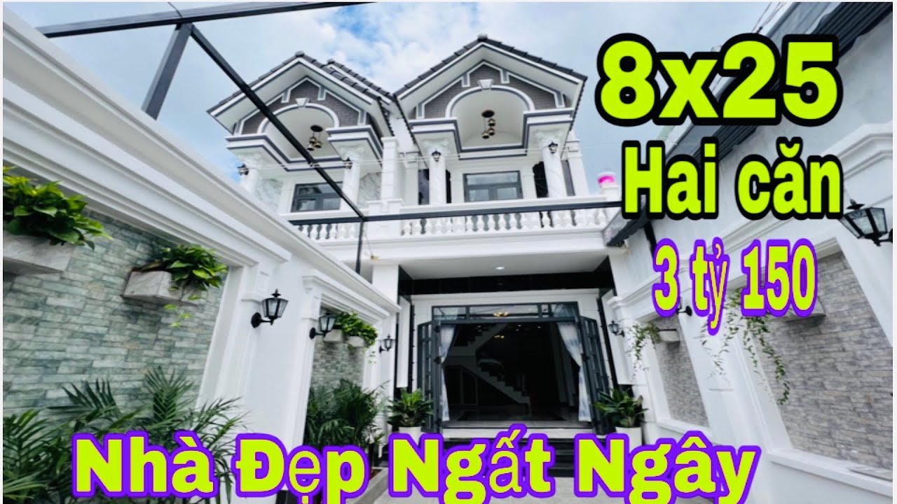 Nhà đẹp bình Dương 4x25 giá 3 tỷ 150 triệu | Bán Nhà tân Uyên Bình Dương | Nhà Đất Bình Dương