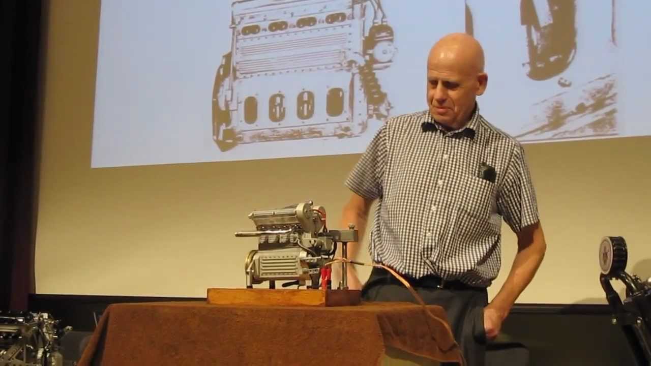 Per Gillbrand and his modelengines.