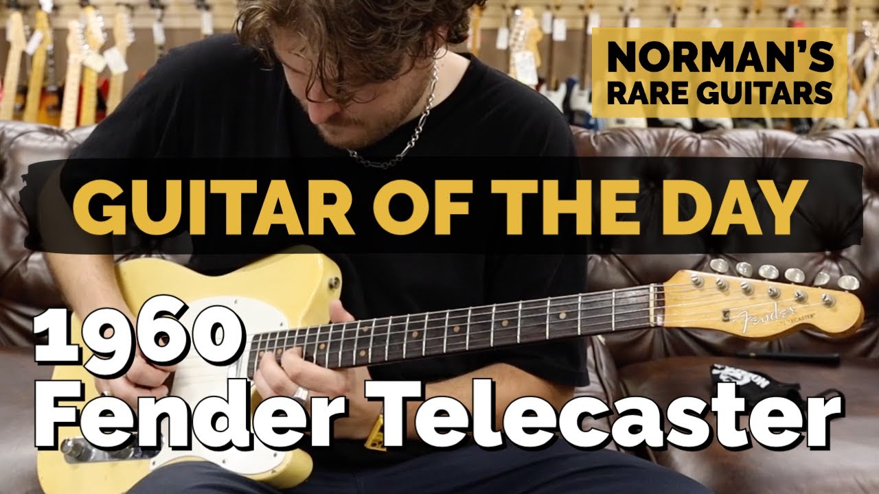 Guitar of the Day: 1960 Fender Telecaster Slab Board | Norman's Rare Guitars