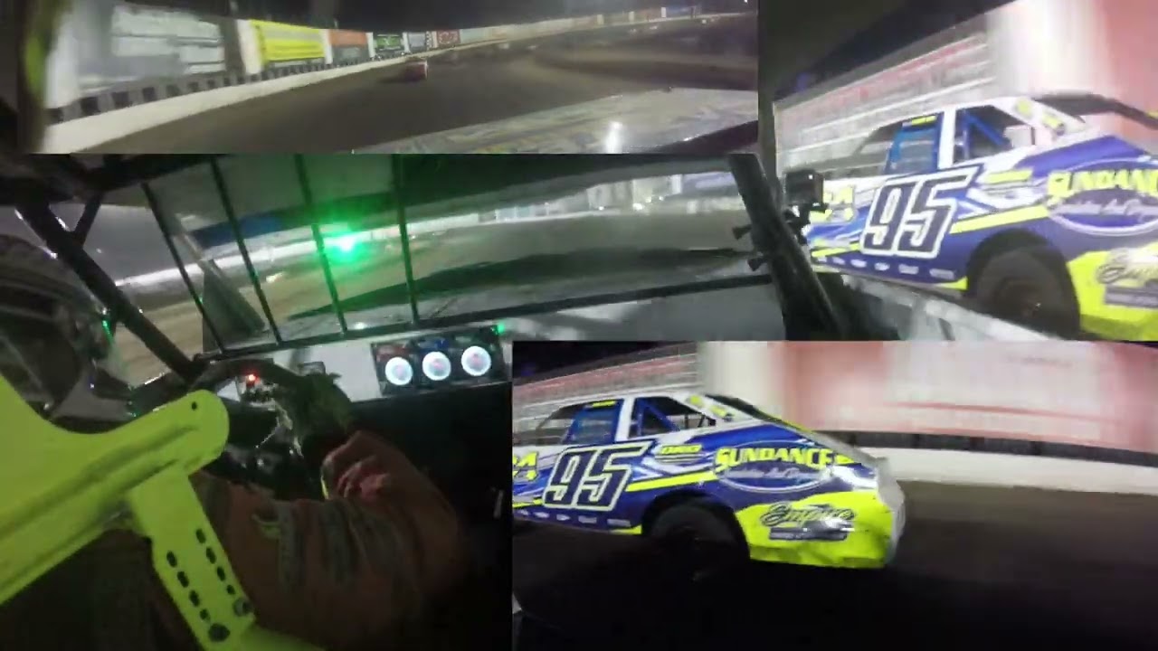 Winter Nationals 2025 Hobby Stock In Car Camera Multi-cam Cody Williams 3rd Place Finish