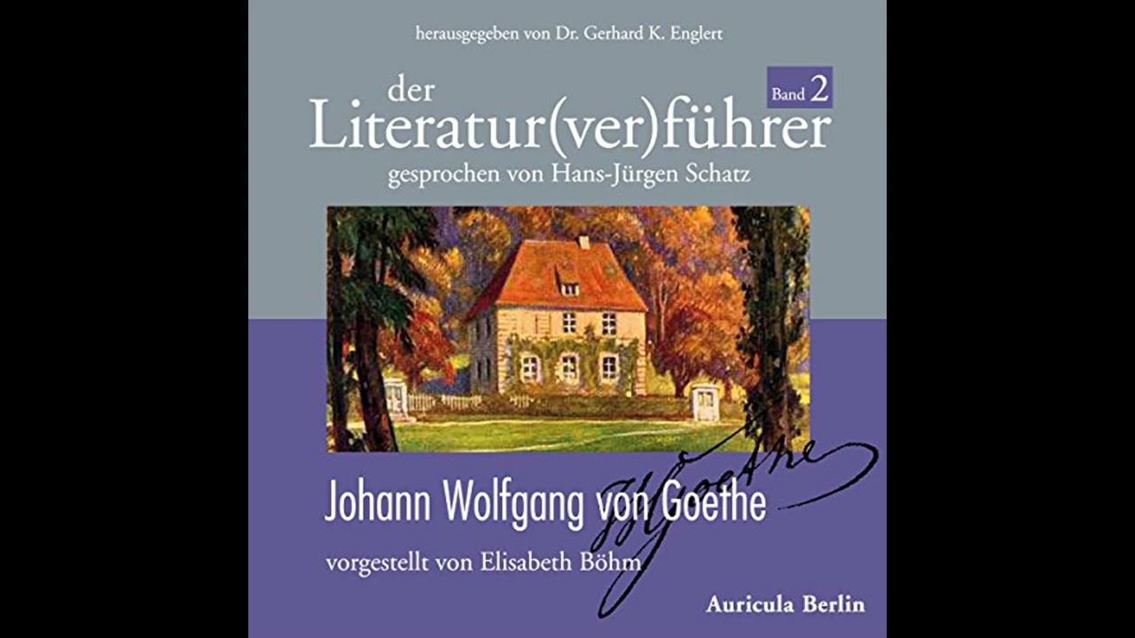 Hörbuch: Johann Wolfgang von Goethe - Elisabeth Böhm Hörbuch