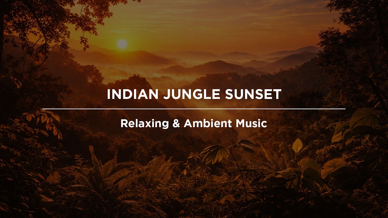 ✨ Stunning Jungle Sunrise Ambience | Relaxing Golden Mist Morning Atmosphere ✨