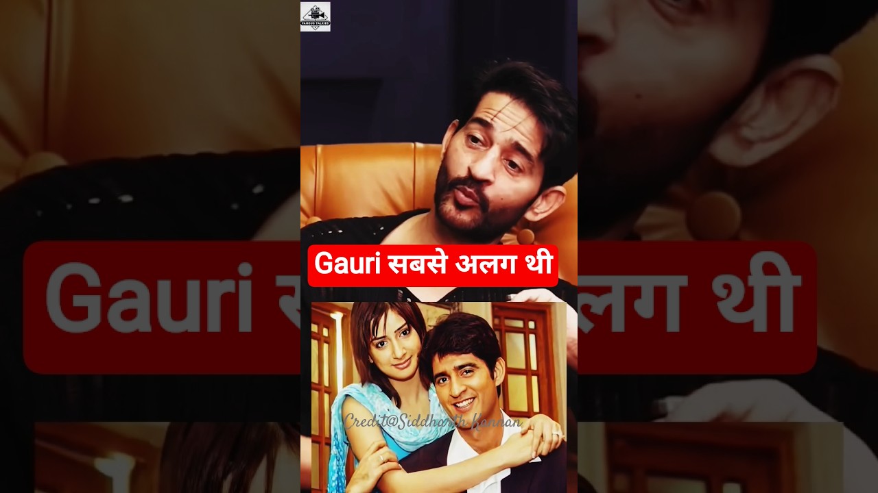 Hiten Tejwani on his love story with Gauri Pradhan #kutumb #wife #romantic #ytshorts #short