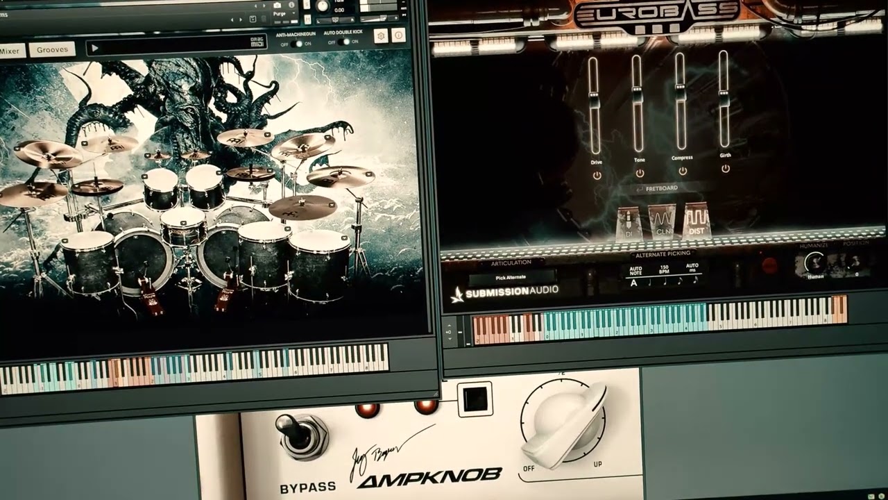 Bogren Digital Krimh Drums | Eurobass 3  - Short Sound Test