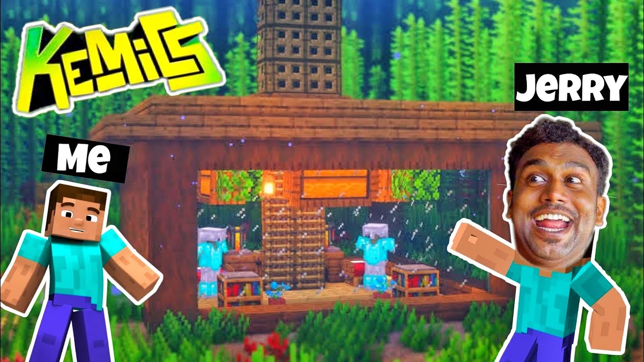 I Built a UNDERWATER House in KeMiCS with 