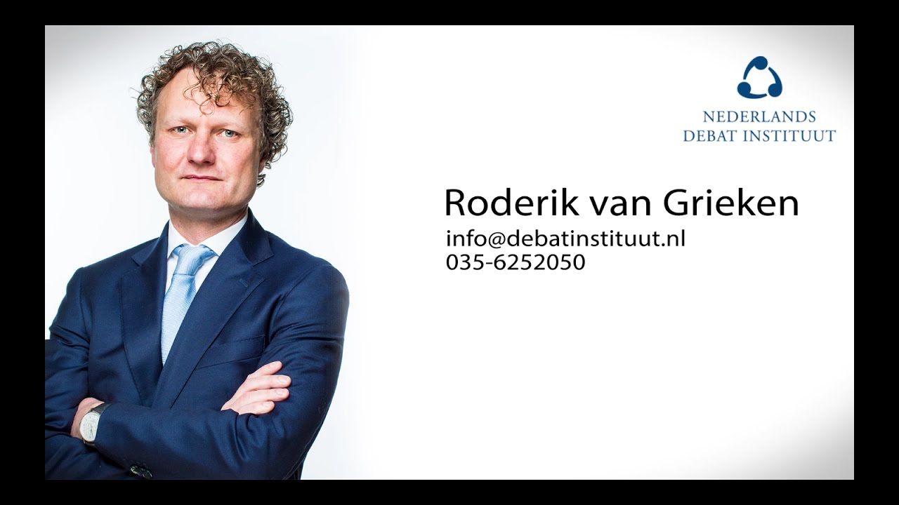 Showreel | gespreksleider & dagvoorziter Roderik van Grieken