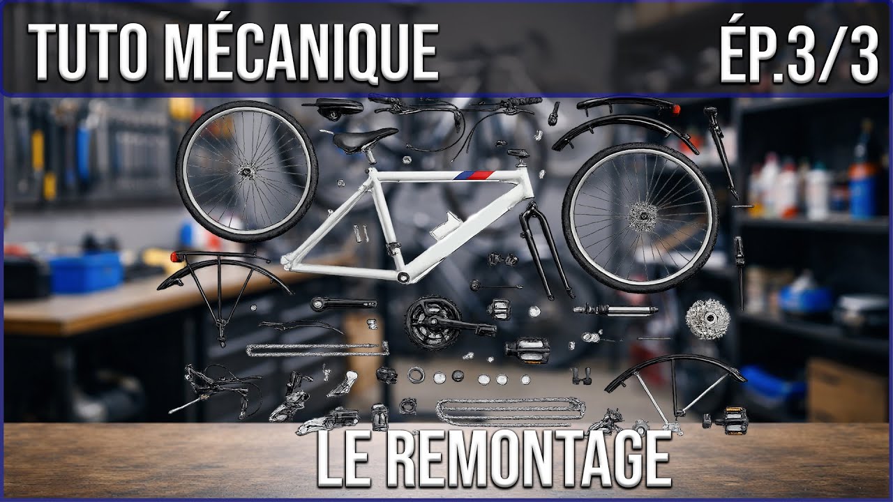 Tuto Mécanique part. 3/3 : Remonter proprement son vélo, test terrain
