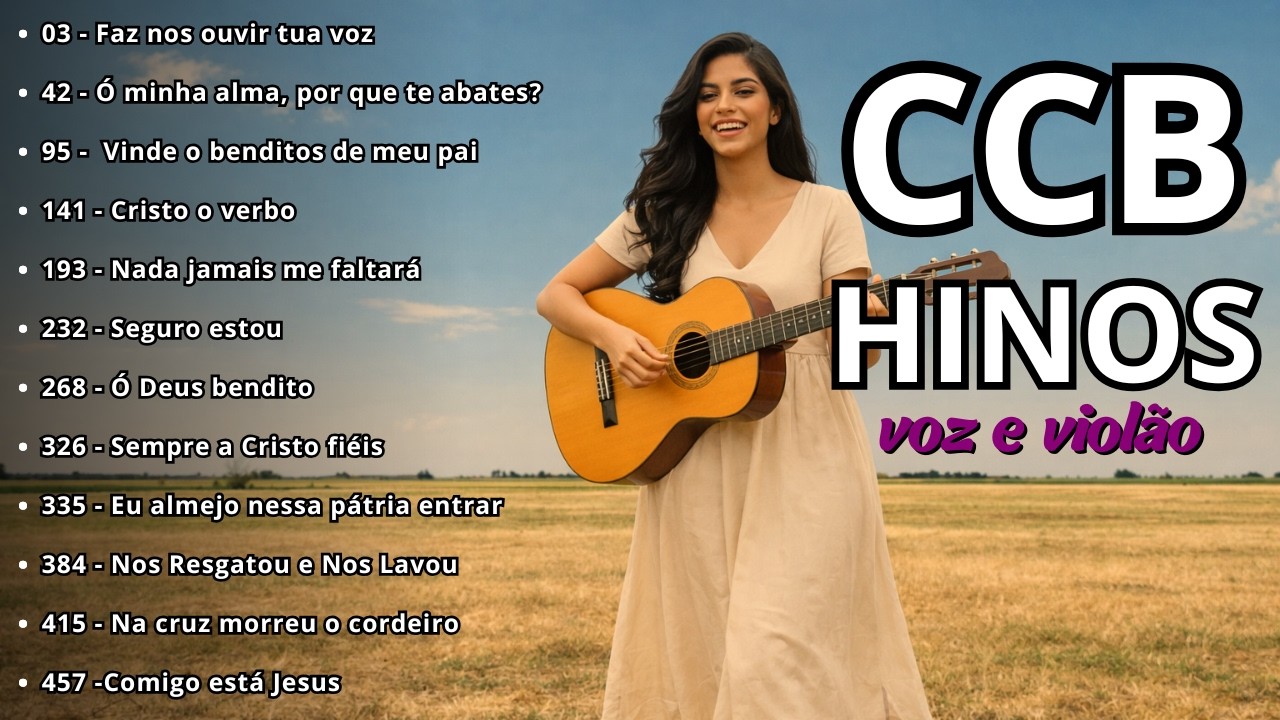 HINO CCB COM VIOLÃO | MOMENTO DE ADORAÇÃO