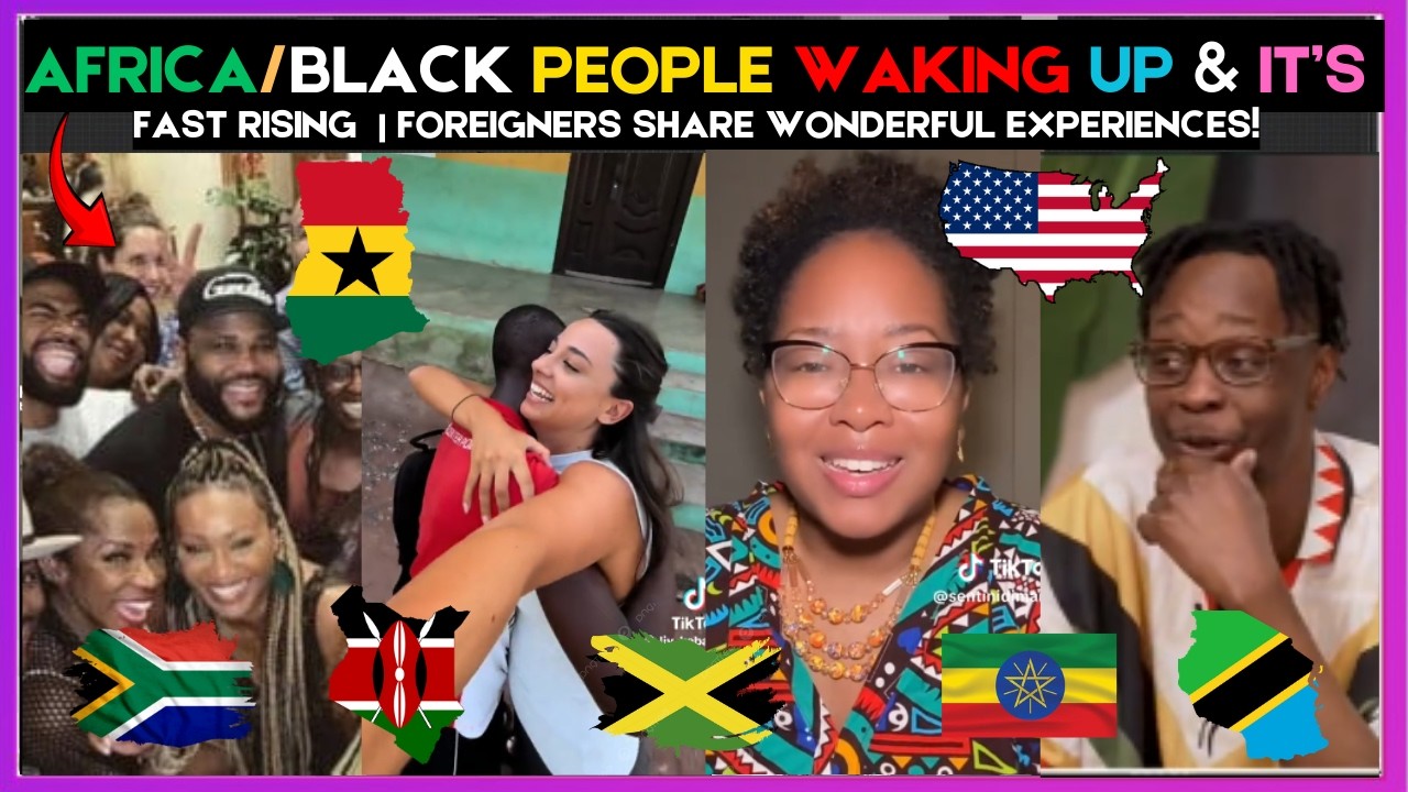 🇬🇭🇺🇸 HOW AFRICA/BLACK PEOPLE WAKING UP & IT'S FAST RISING | FOREIGNERS SHARE EXPERIENCES | Kamma Dyn