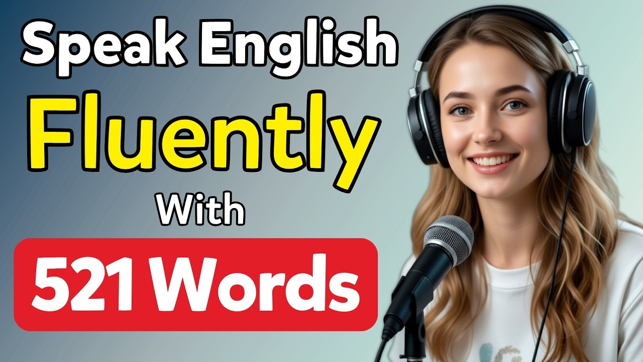 How to Speak English with Just 500 Words | No Partner, No Classes, No Teacher