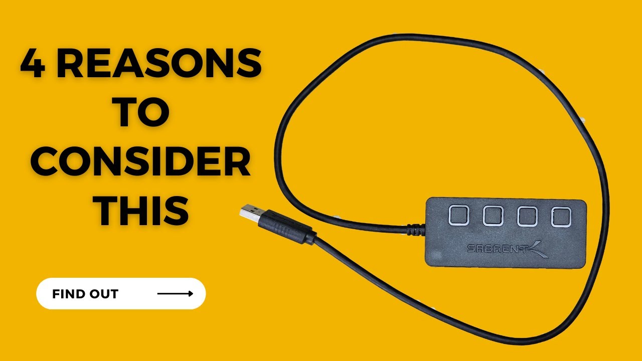 Sabrent 4 port usb hub review, what to look out for