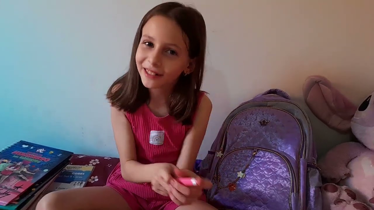 organizando  meu material  escolar  2025 parte 2