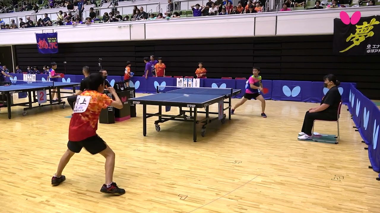 バタフライ 第43回全日本クラブ卓球選手権大会 Day 3－小・中学生の部 決勝 / 男子一般の部 3回戦
