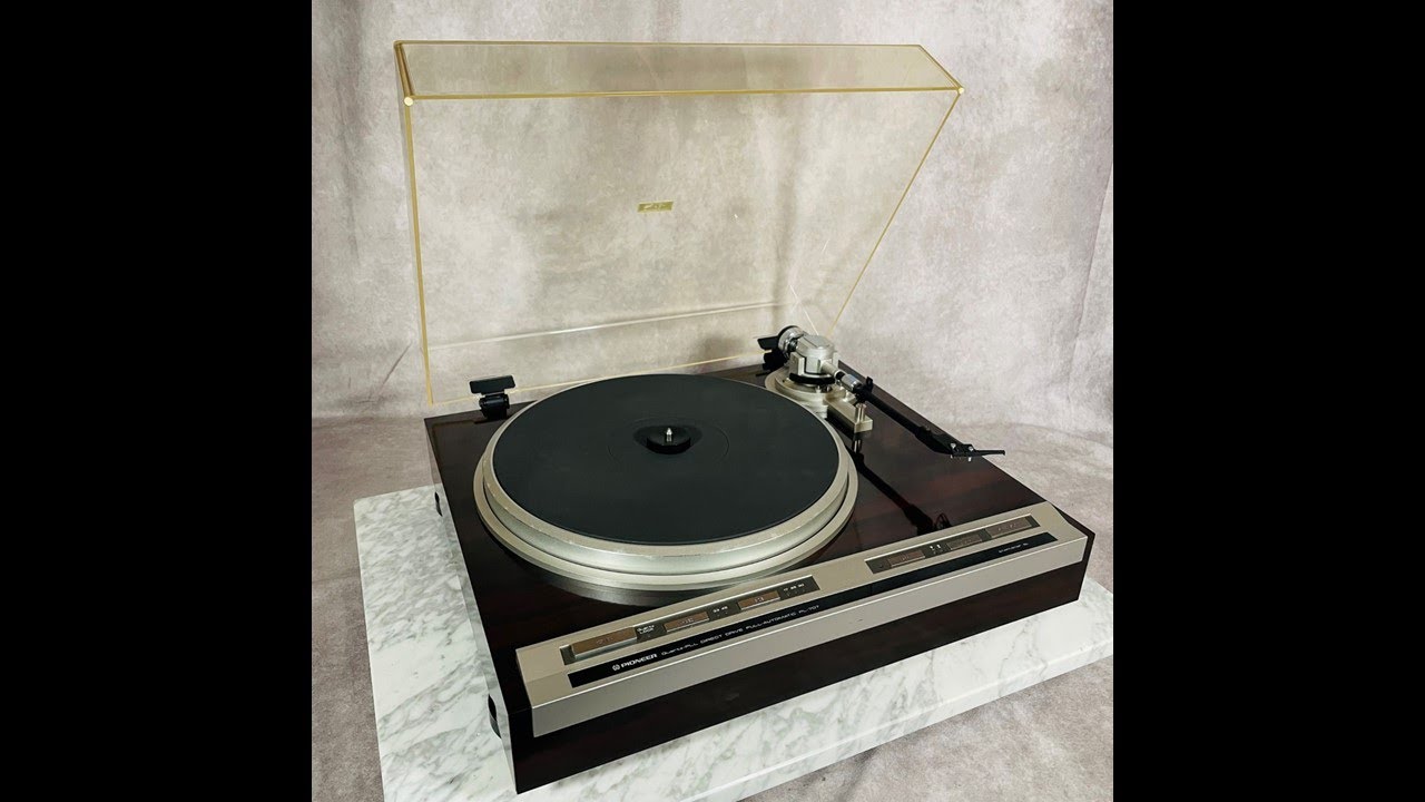 Pioneer PL-707 Record Player Operation Check