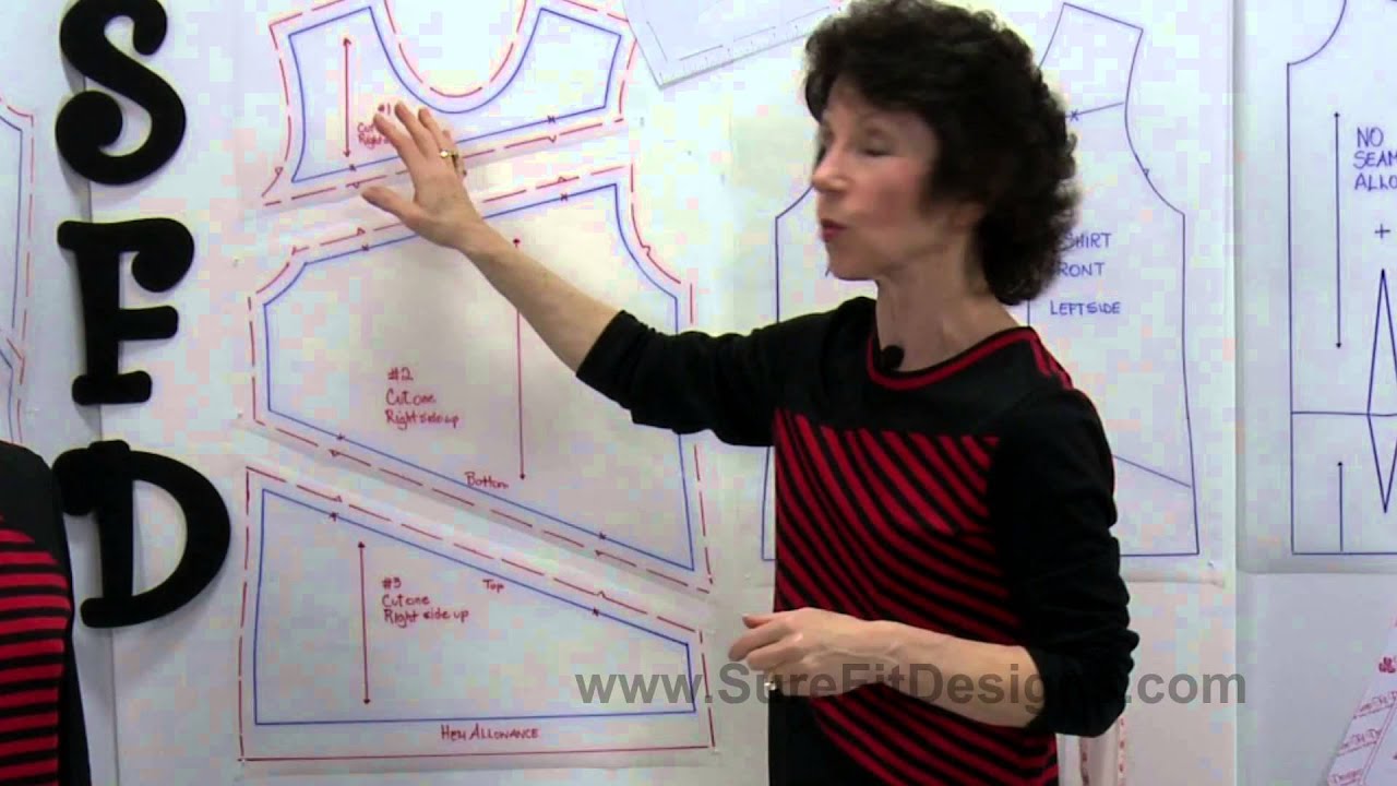 How to Color Block a T-Shirt Sewing Project