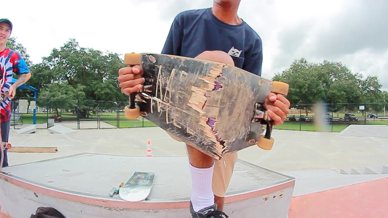 First Skateboard Sponsor Setup With Lil Slump!