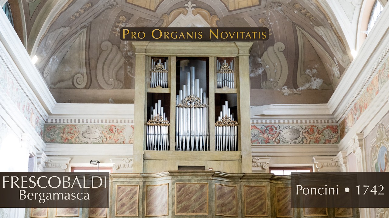Girolamo Frescobaldi - Bergamasca // Alessandro Urbano - orgue