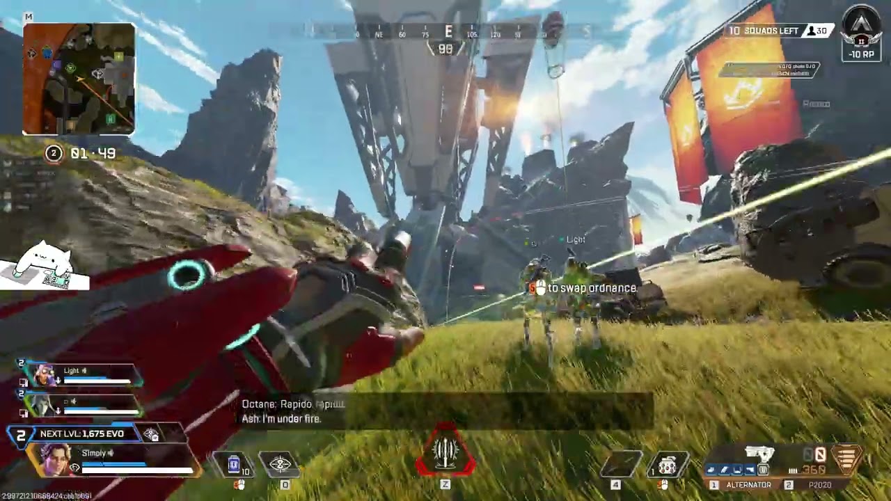 Apex - Ranked Sparrow 2/2/3 [577 DMG] Place#3