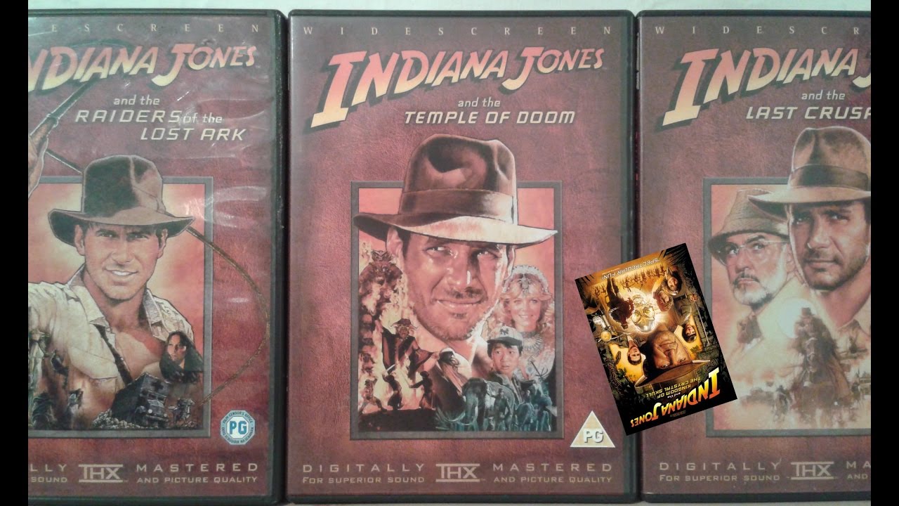 Indiana Jones: Complete Collection (Raiders, Temple, Crusade, Crystal Skull) DVD Movie Review