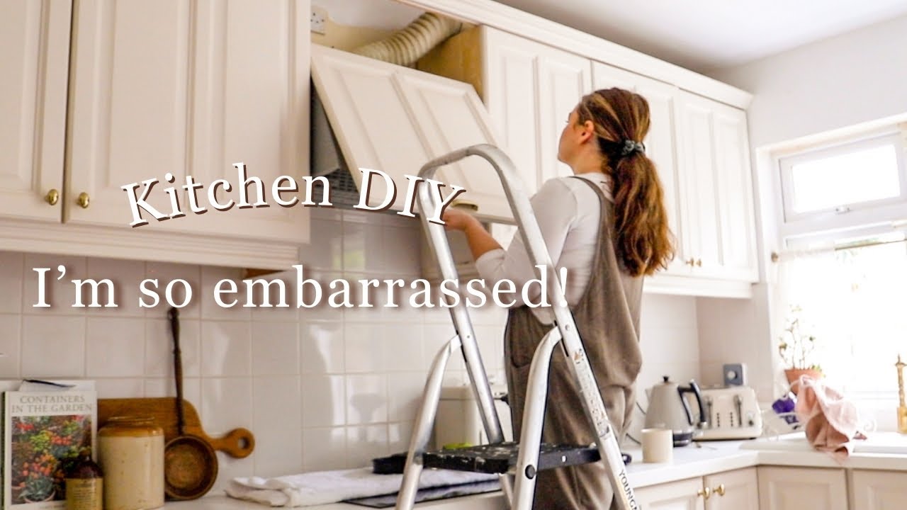 Let's Fix This Filthy Mess - Kitchen DIY Diary 🛠️