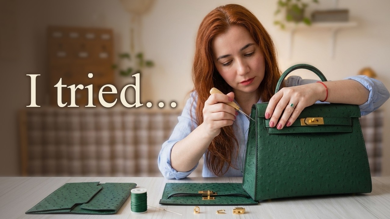 I Tried Making a $25,000 Herm&egrave;s Kelly Bag&hellip; Here&rsquo;s What Happened