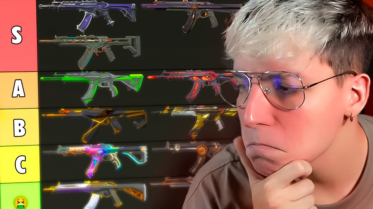 TIERLIST MEJORES VANDAL DE TODO VALORANT  I Safiro