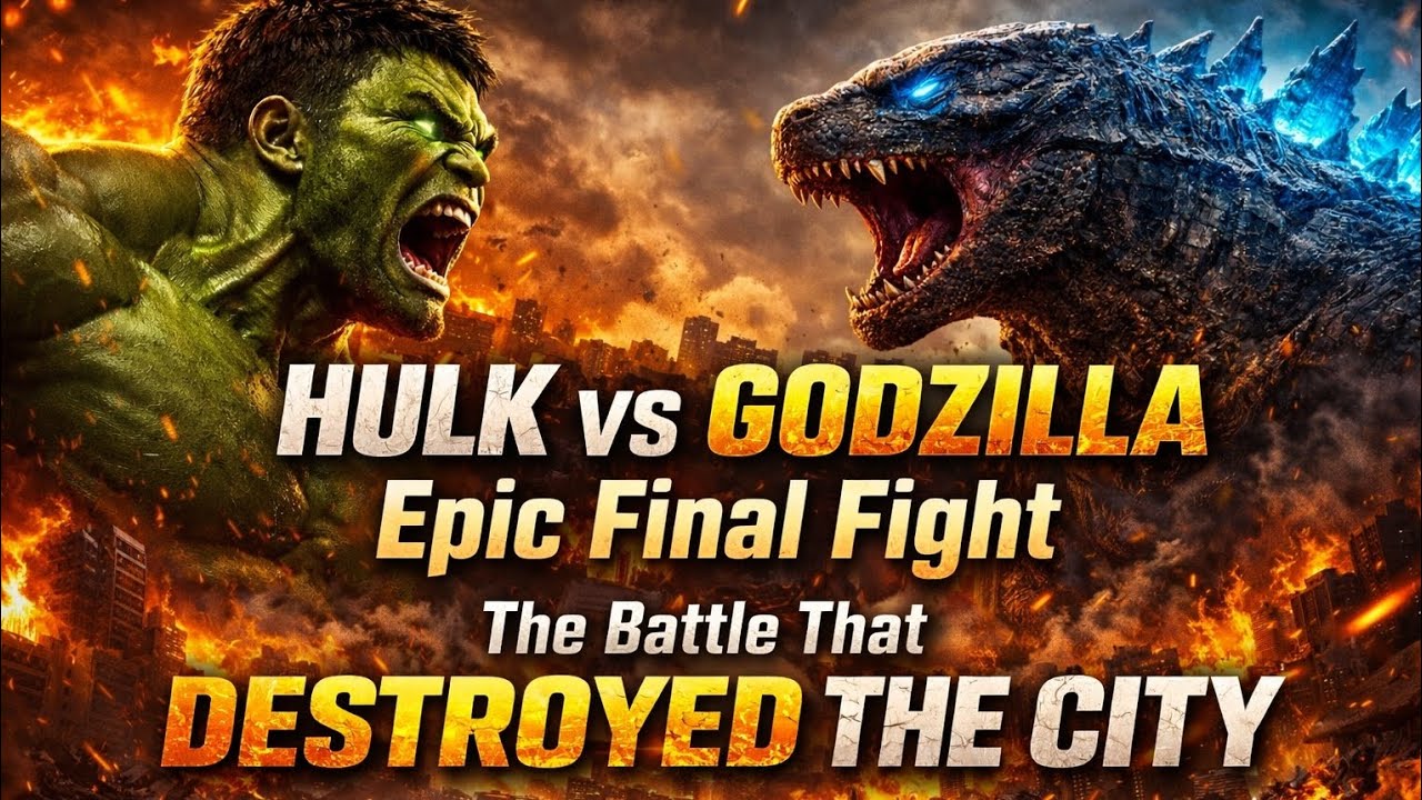 Hulk vs Godzilla – Only One Titan Survives | Epic Final Battle (Full Movie 2026)