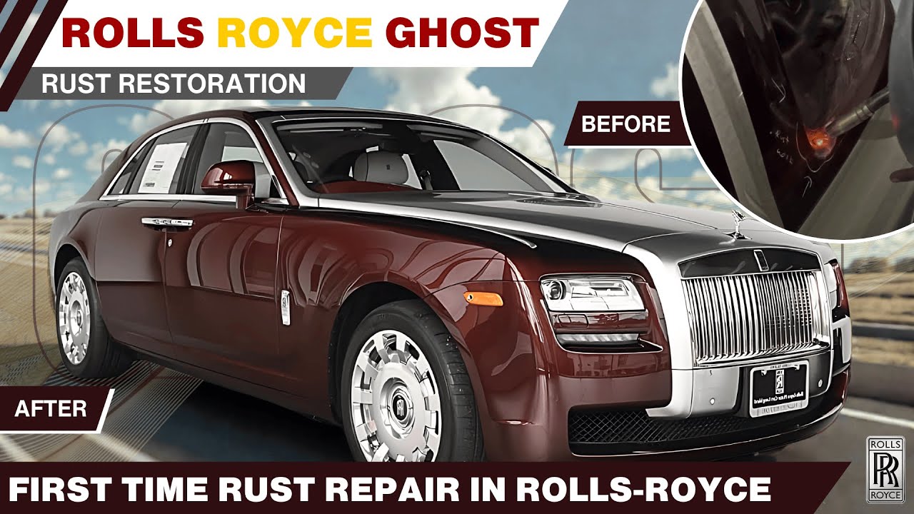Comprehensive Restoration of Rolls-Royce Ghost | Full Body Painting Masterpiece by Tinkr