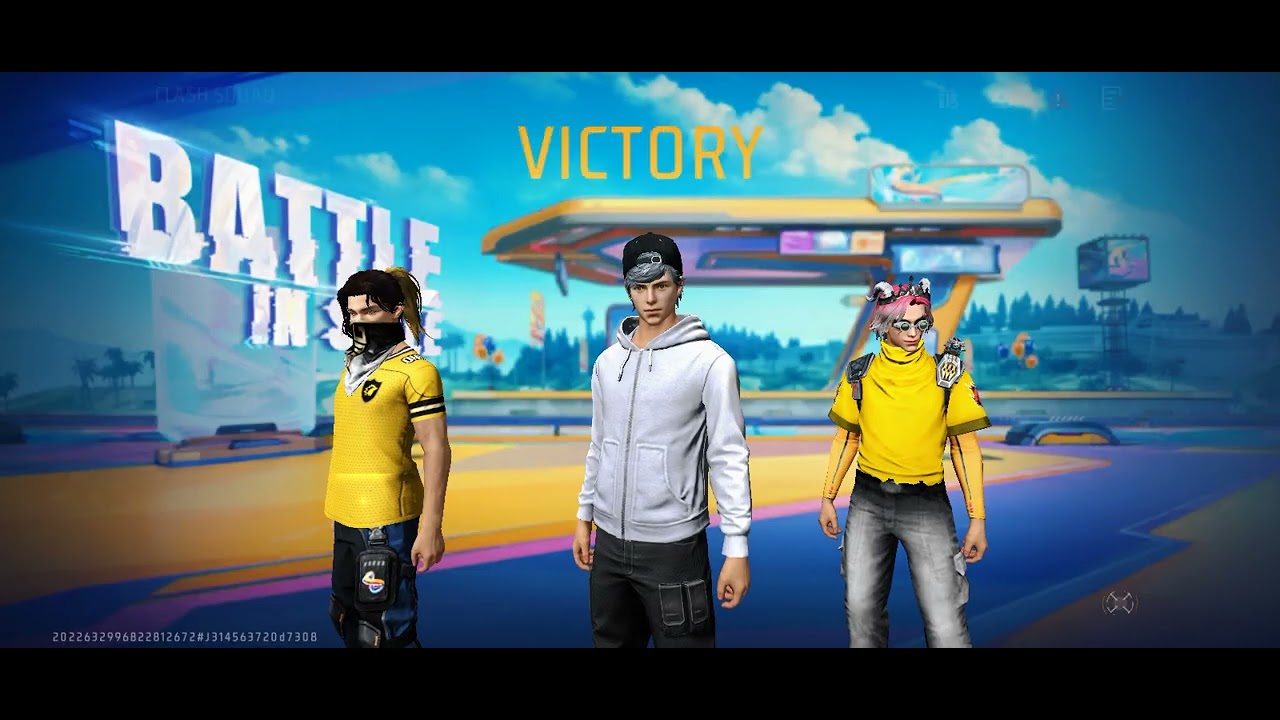 Free fire max greena custom cs rank push 😄