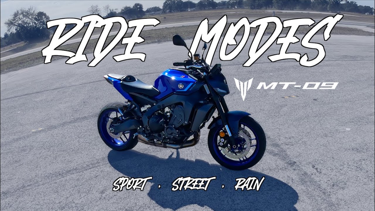 2025 Yamaha MT-09 Ride Modes