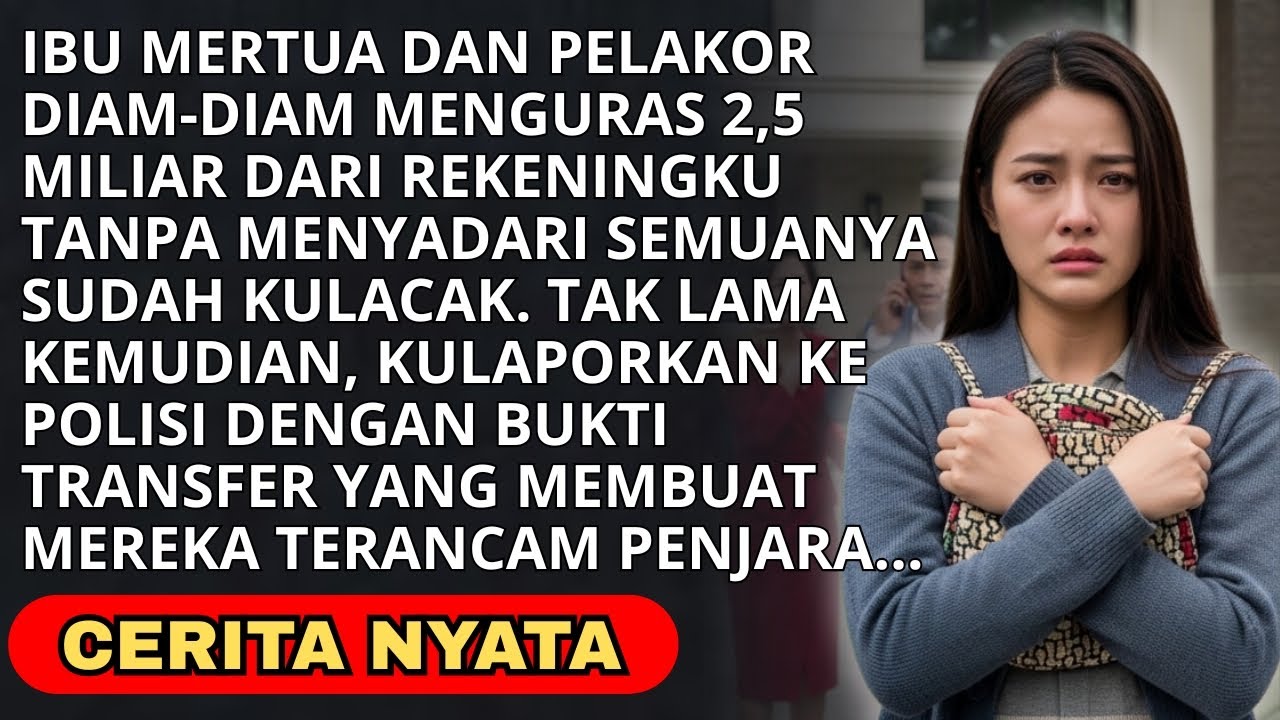 MERTUA & PELAK0R KUR4S REKENINGKU 2,5 MILIAR, AKU DIAM2 SIAPKAN B0RG0L: 