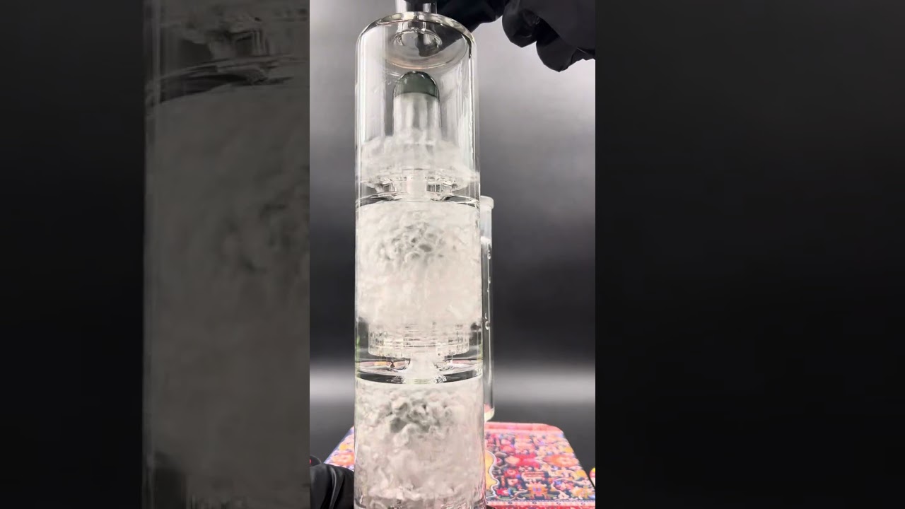 How to Fill & Empty a Multi Percolator Bong or Dab Rig with Water to the Perfect Level
