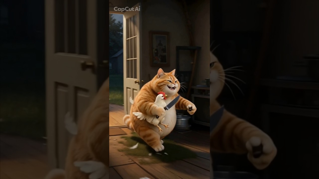 cat eating food 😺 #cat