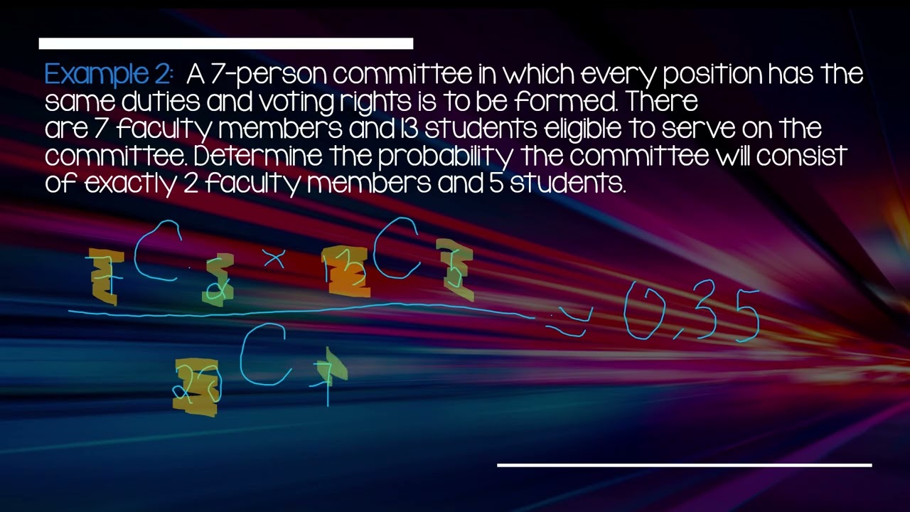 Probability with Combinations and Permutations