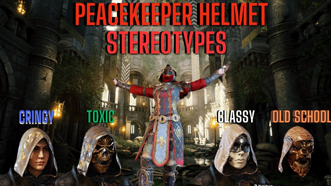 PEACEKEEPER HELMET STEREOTYPES