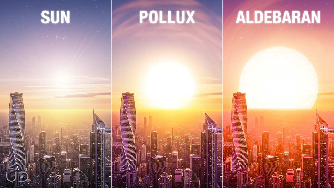 Replacing The Sun with Other Stars at Sunset