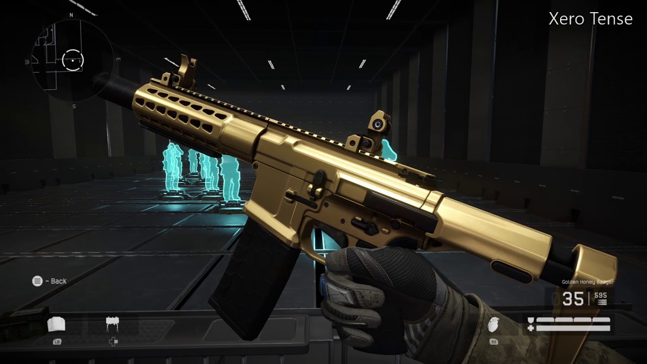 Warface - Golden Honey Badger.