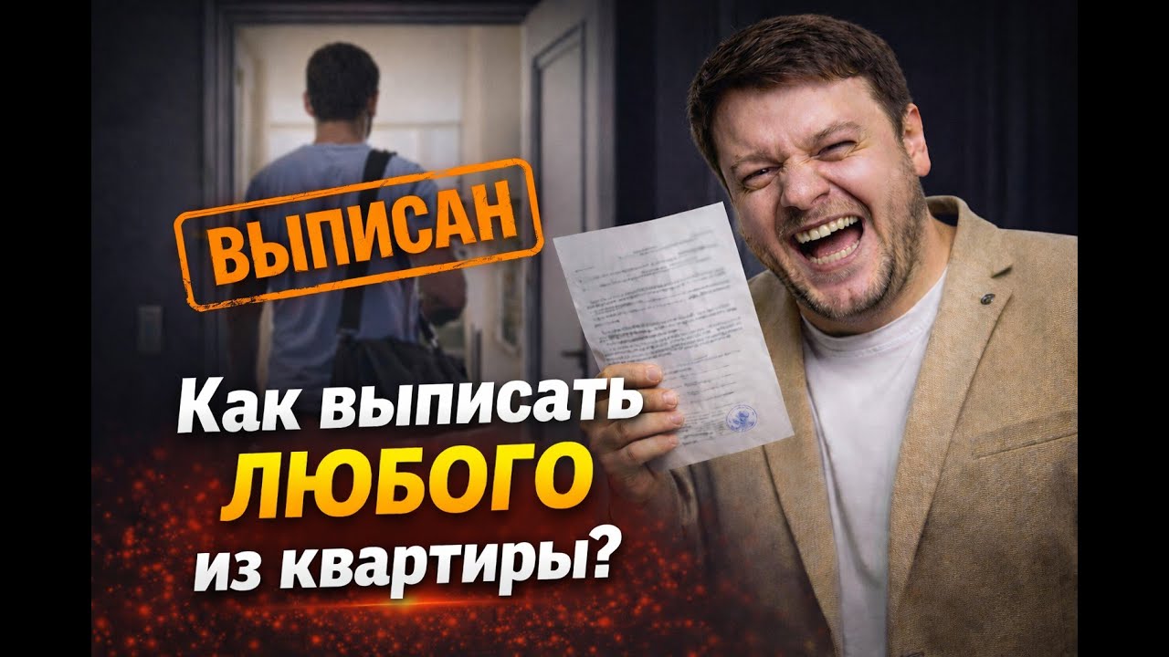 Как выписать человека из квартиры без его согласия?