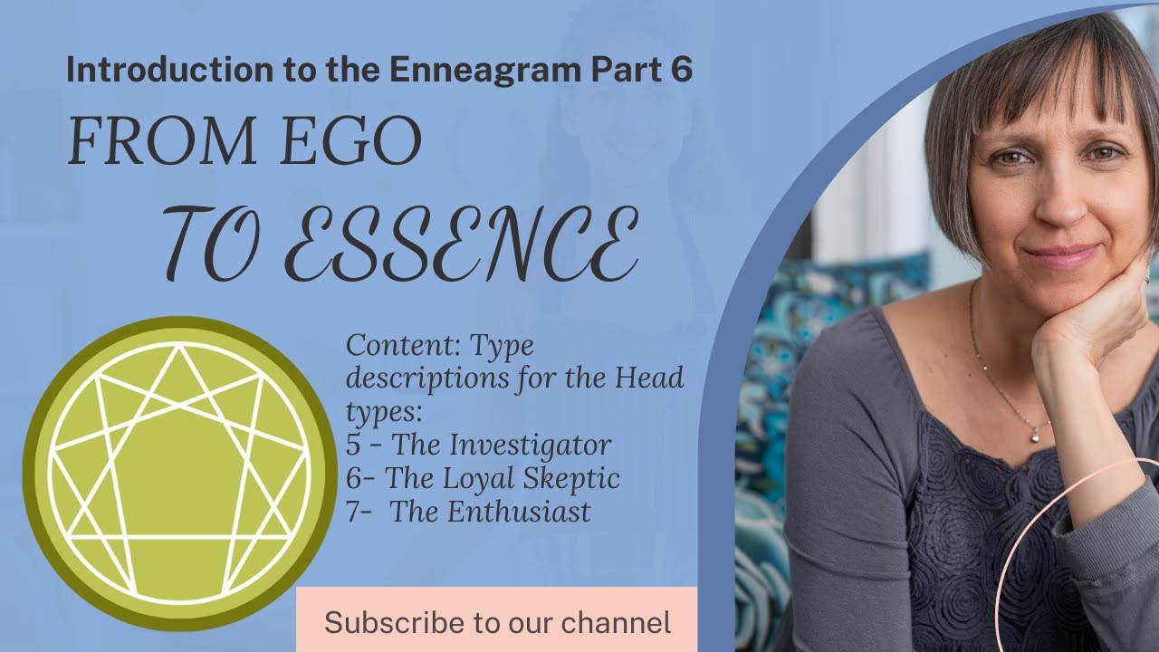 Introduction to the Enneagram Part 6: Descriptions of the Head Types, 5,6 and 7