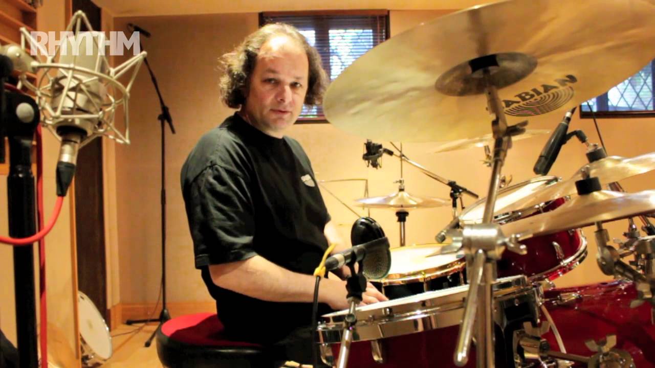 Ralph Salmins guides us through his studio drum mic set-up