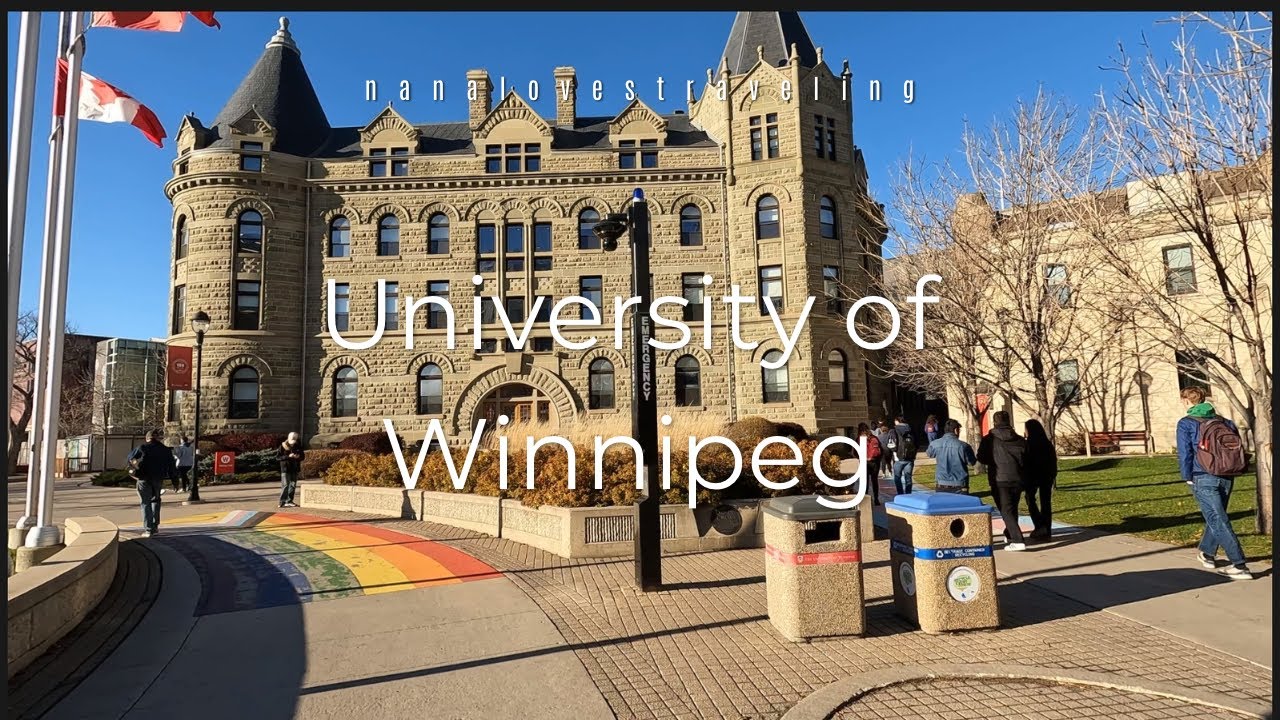University of Winnipeg | Balmoral Street | walking tour #universityofwinnipeg #winnipeg #4k