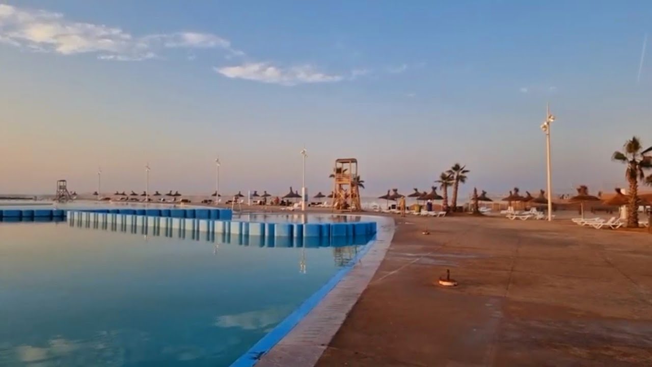 المسبح الكبير في الرباط, The largest Swimming Pool in Africa, Rabat, Morocco