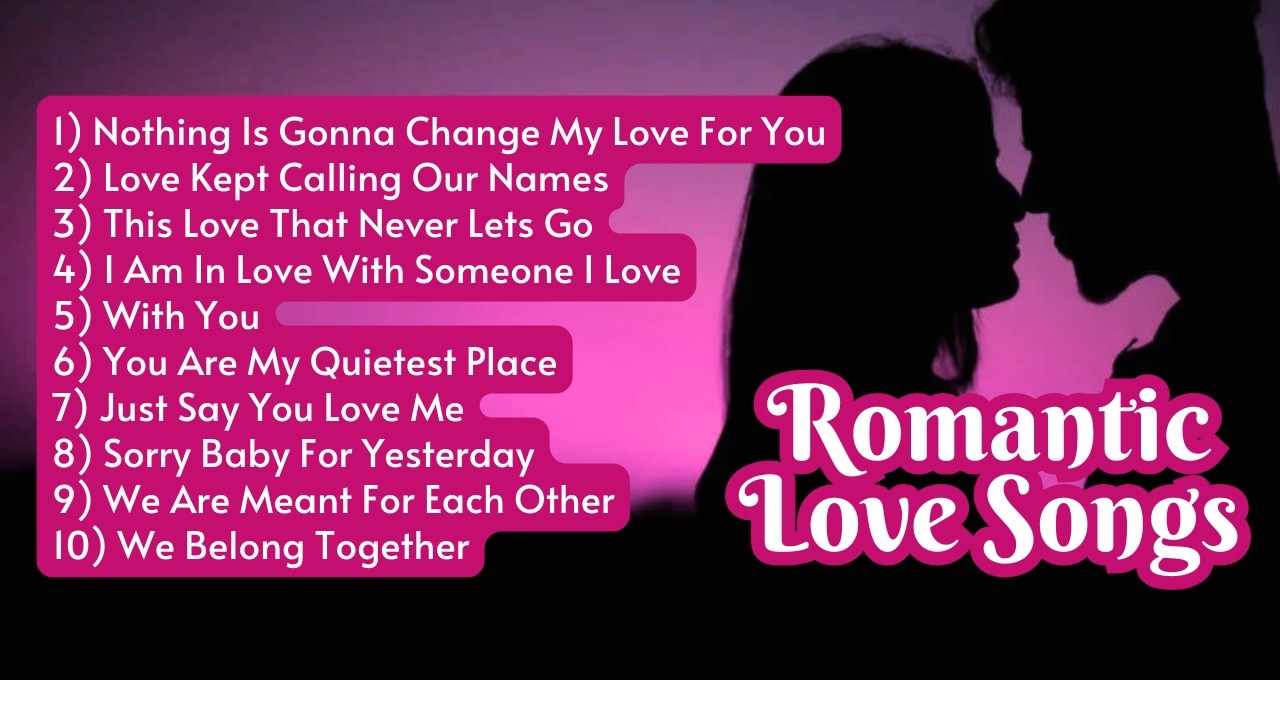 Just Say You Love Me ー Gentle Healing & Love Chill Romantic Pop Ballads & 80s Souls