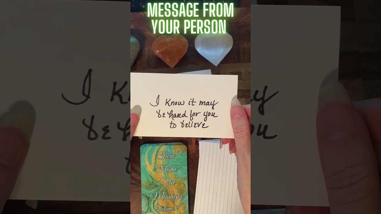 WHAT YOUR PERSON WANTS TO TELL YOU! 🌹 I FEEL LIKE WE HAVE SPENT LIFETIMES TOGETHER 🔥 LOVE MESSAGE