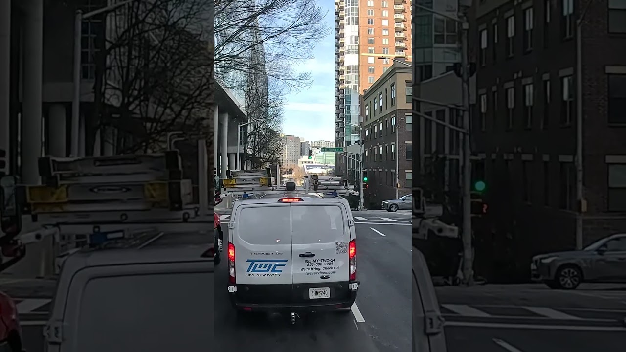 Delivering a Load in Downtown Atlanta 