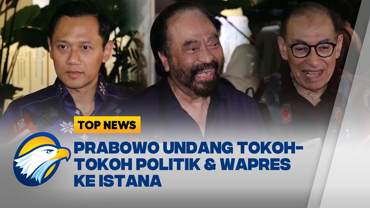 Surya Paloh dan Tokoh negara Lain Hadiri Jamuan Istana Bersama Prabowo - [Top News]
