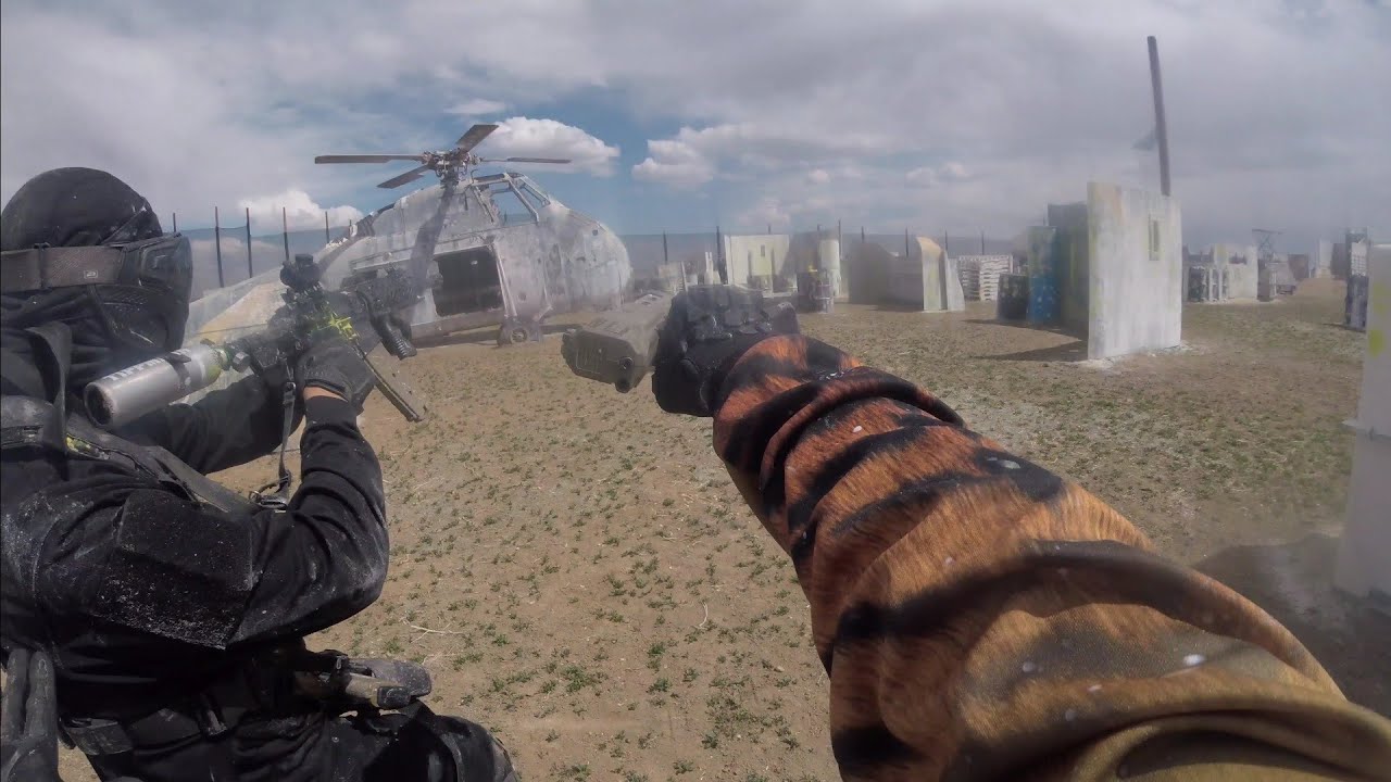 145) Blitz Paintball (04/13/2024) Random games, MG100/ID100 &TIPX. Magfed Gameplay.