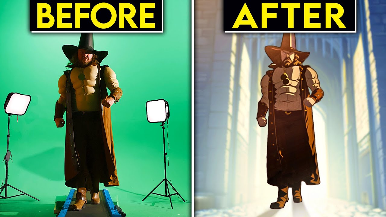 VFX Reveal Before & After - Anime Rock, Paper, Scissors 2